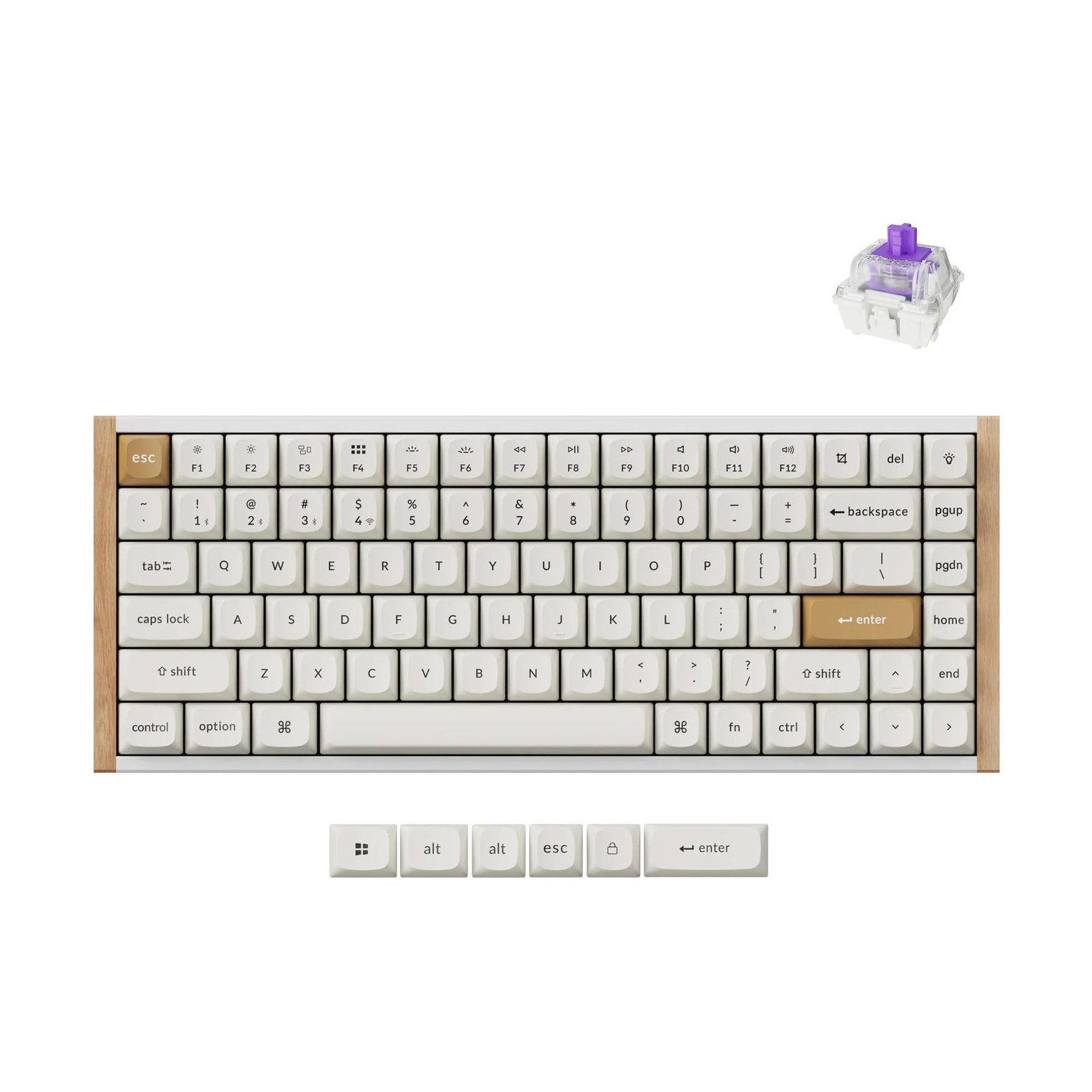 Keychron K2 HE Wireless Mechanical Keyboard Hall Effect Gateron Switch