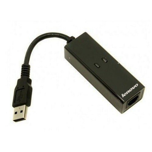 Lenovo USB External 56K Cat Modem Fax 43R1815 RD02-D400 Windows 7 8 10 XP Vista