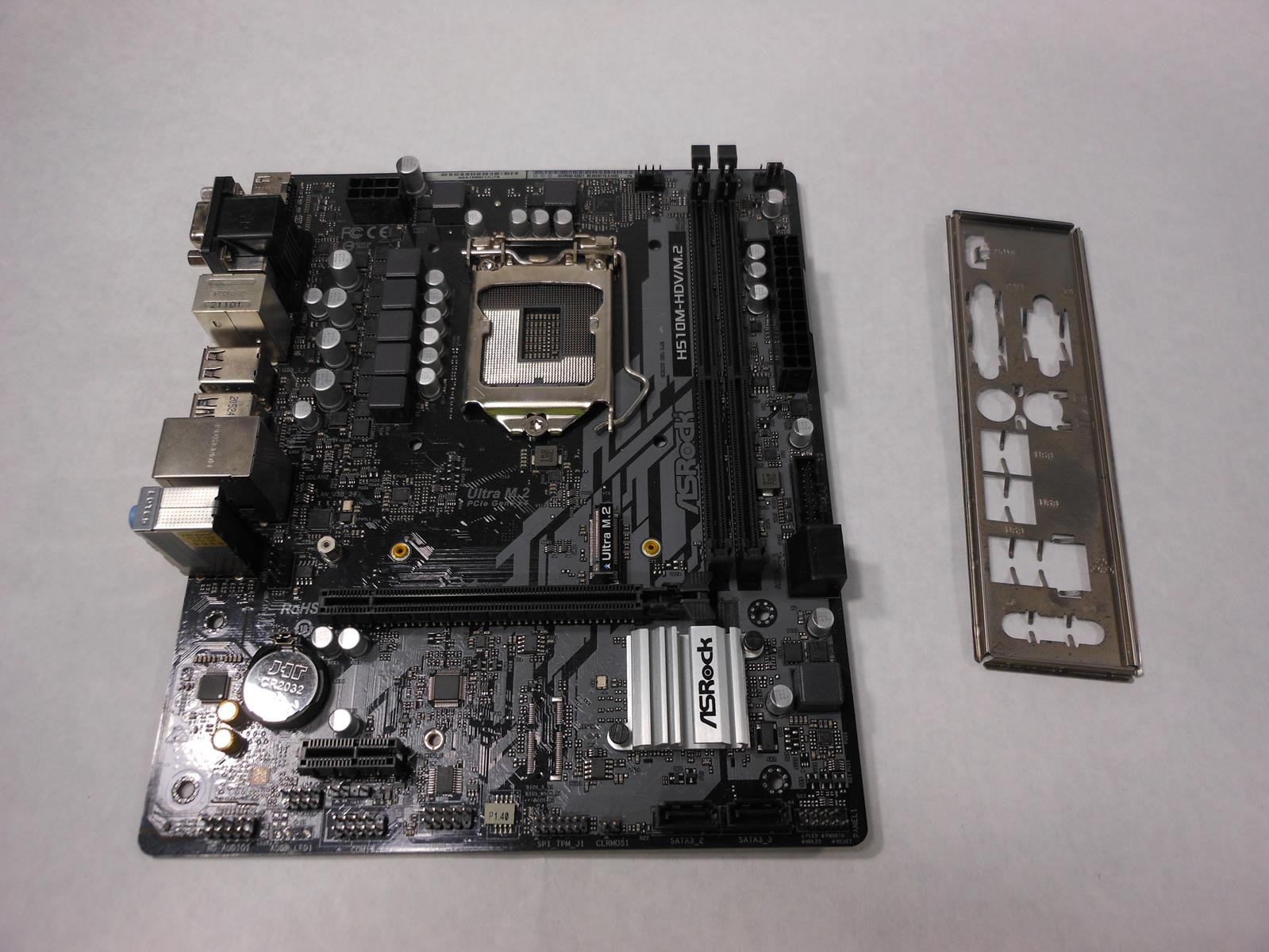 ASROCK H510M-HDV/M.2 LGA1200 DDR4 Micro ATX Motherboard - Tested