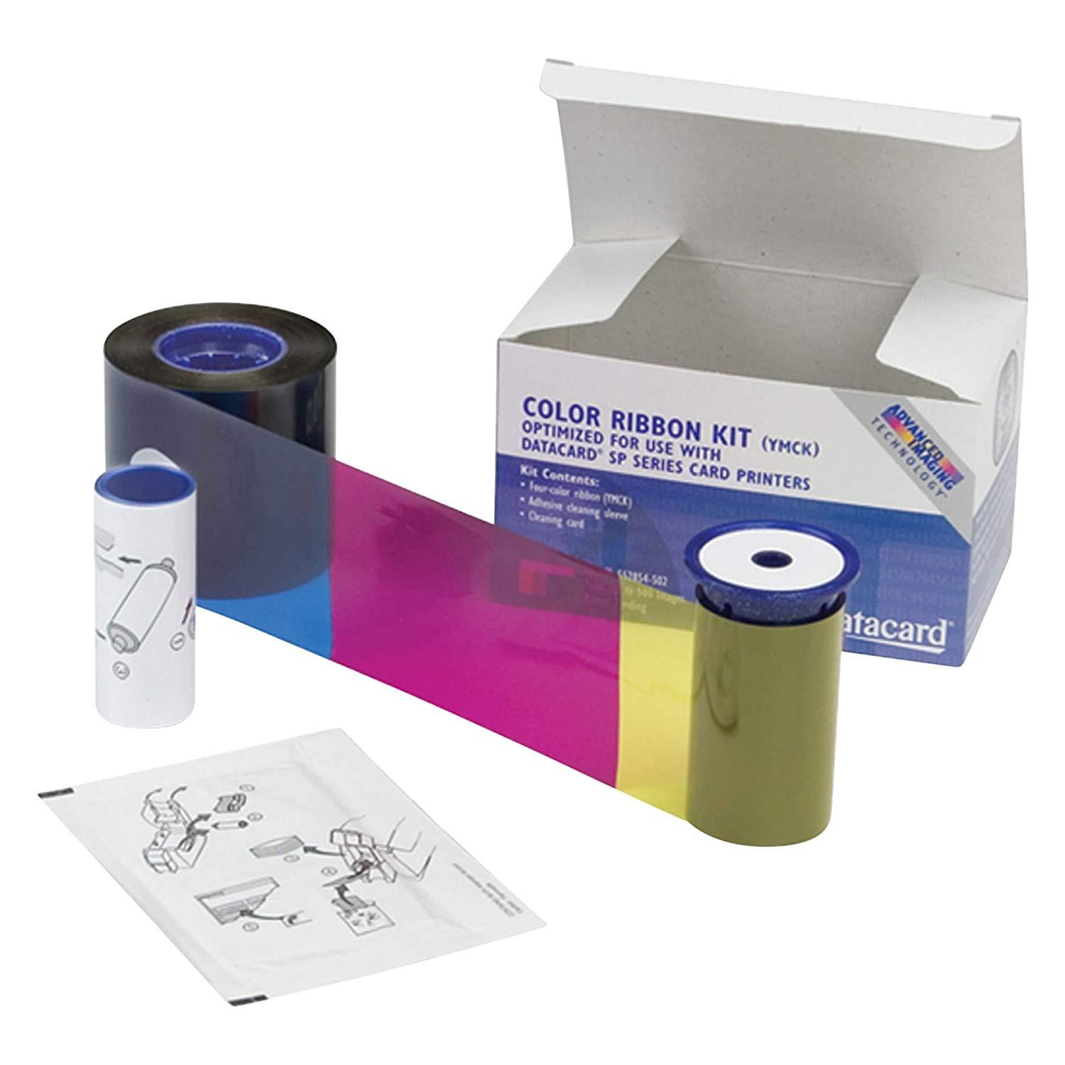 Datacard 534000-003 Color Ribbon Kit - YMCKT - Replaces 552854-504 - 500 Prints 