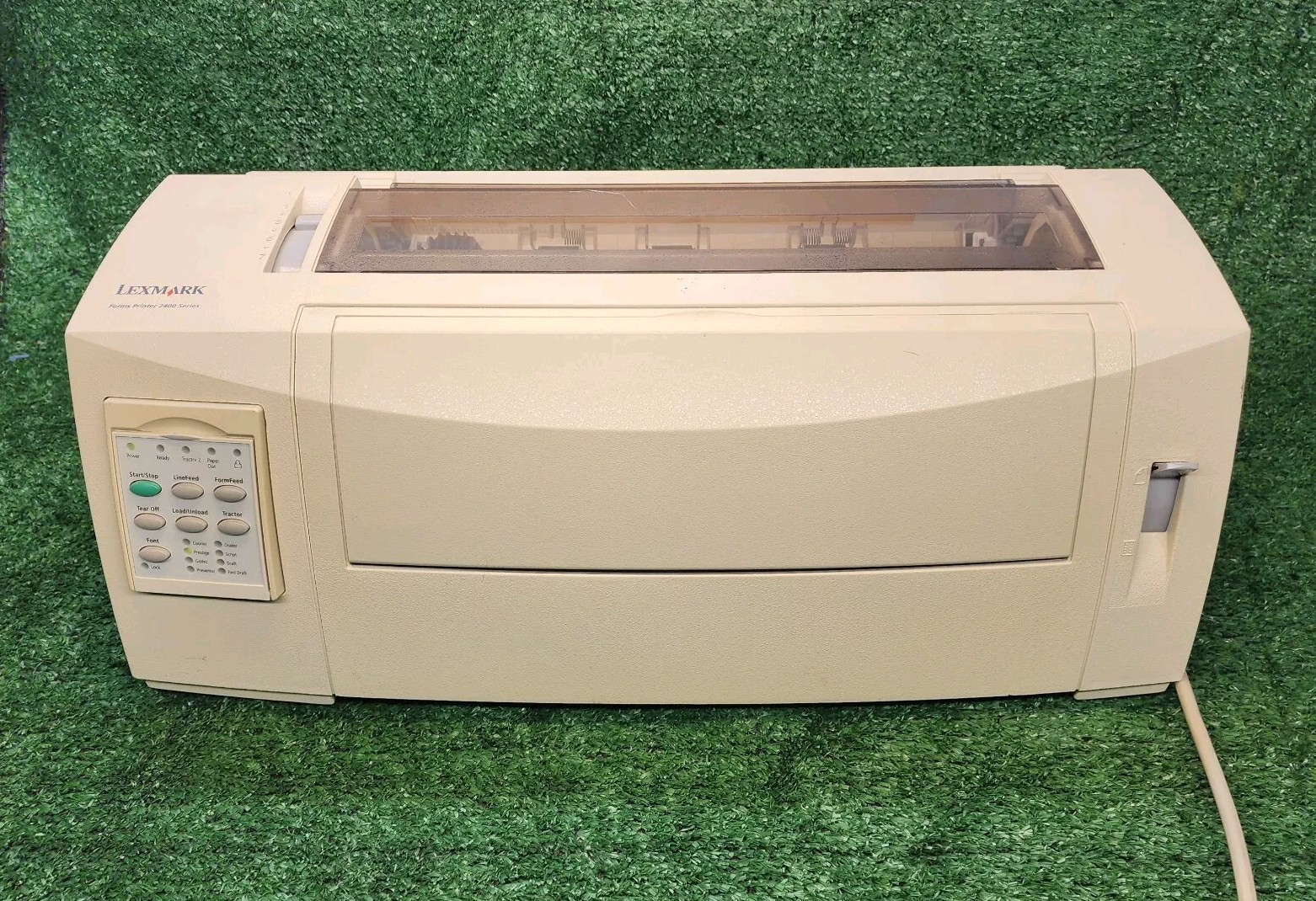 Lexmark 2400 Series 2490-100 Dot Matrix Printer As Is Parts Or Repair Not Tested