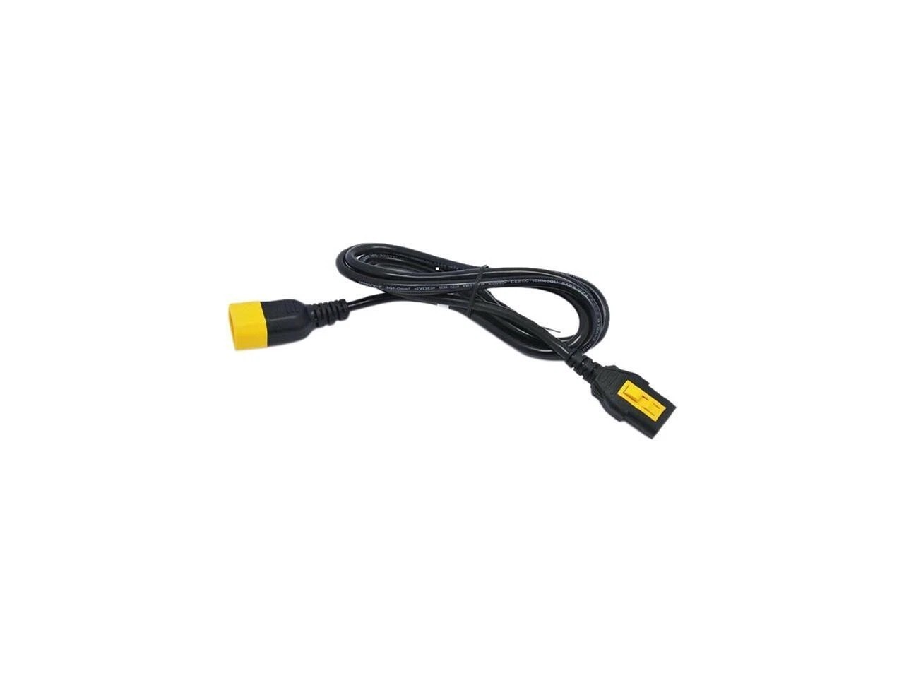 APC AP8702S NetShelter Power Cord  – Locking C13 to C14, .6m – New Sealed Qty 1
