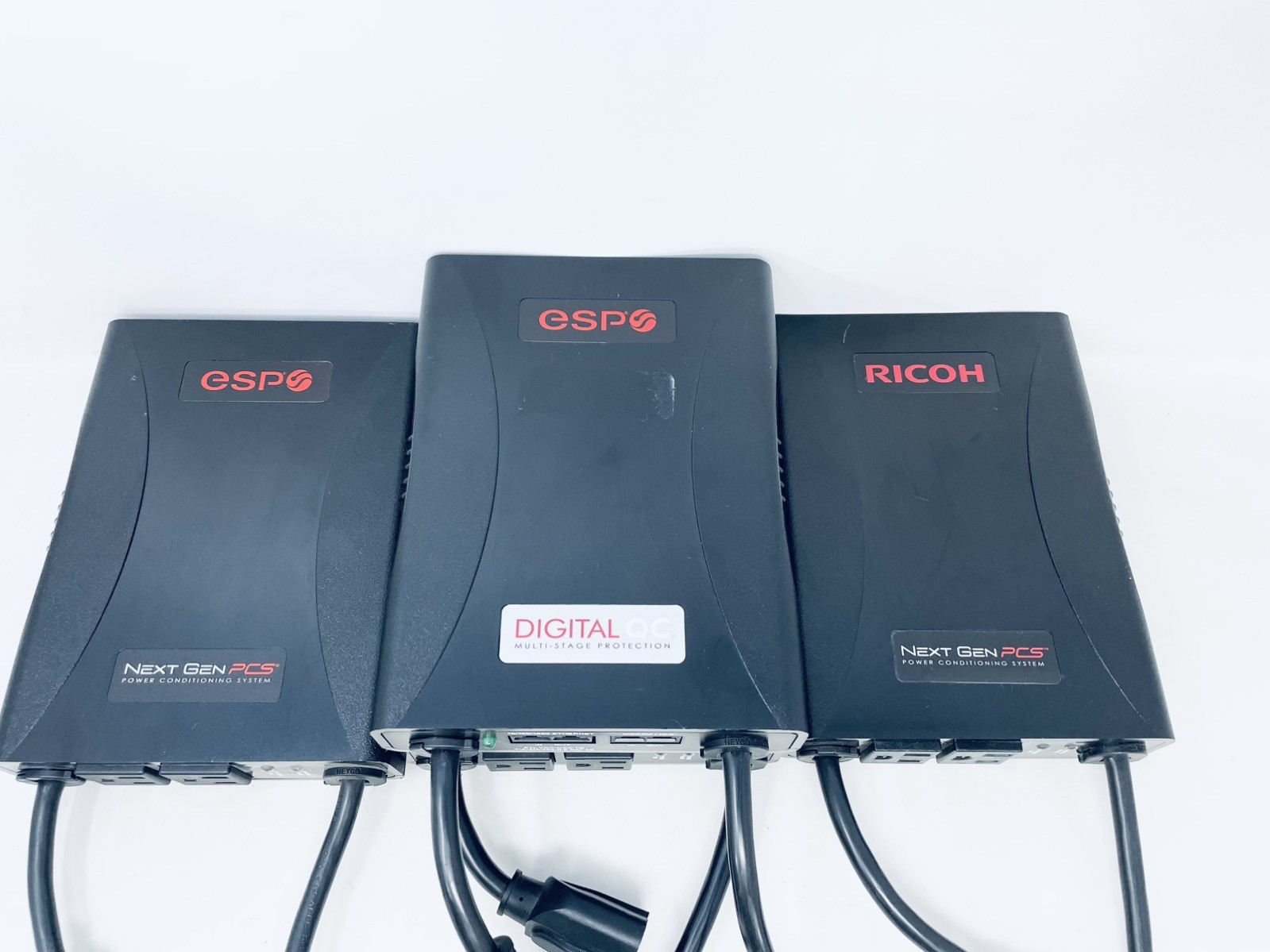 3 ESP POWER CONDITIONING SYSTEM SURGE PROTECTOR XG-PCS-15D KM AND 1 ESP D1533NT