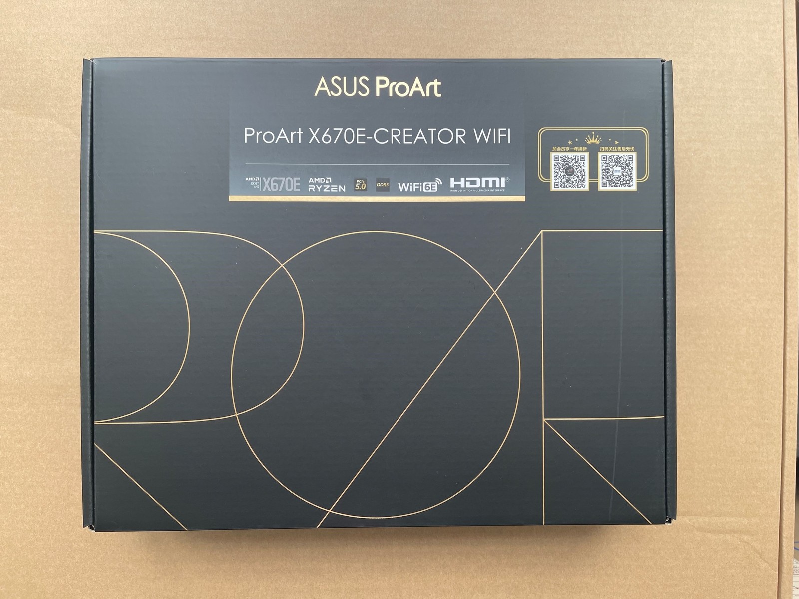 ASUS ProArt X670E-Creator WiFi 6E Socket For AM5 (LGA1718) ryzen 7000 ATX type C