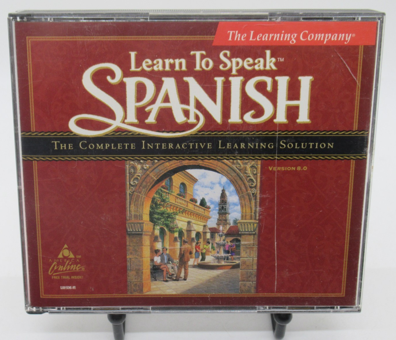 LEARN TO SPEAK SPANISH - COMPL. INTERACTIVE LEARNING VER. 8.0, 4-DISC PC CD-ROM