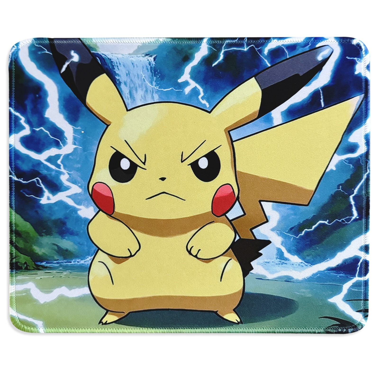 Pikachu Mouse Pad - High-Quality, Anti-Slip Base, 9.5"x7.9", Great Pokemon Gift