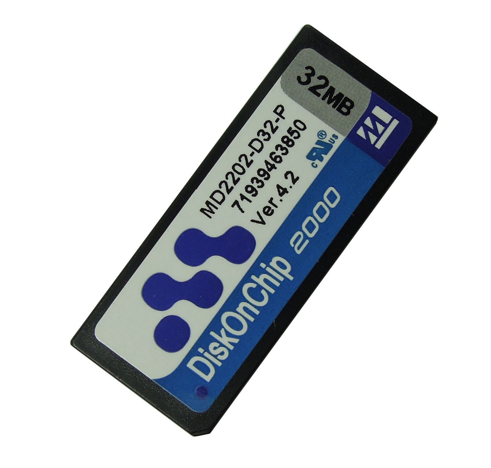 32MB M-Systems Disk On Chip 2000 DIP MD2202-D32 DOC Flash Memory Module Genuine