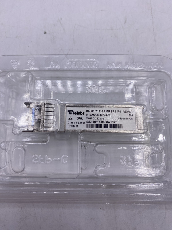 TELLABS 81.71T-SPMRSR1-R6 GENUINE 10GBASE TUNABLE TRANSCEIVER MODULE WOTRC9AAAA