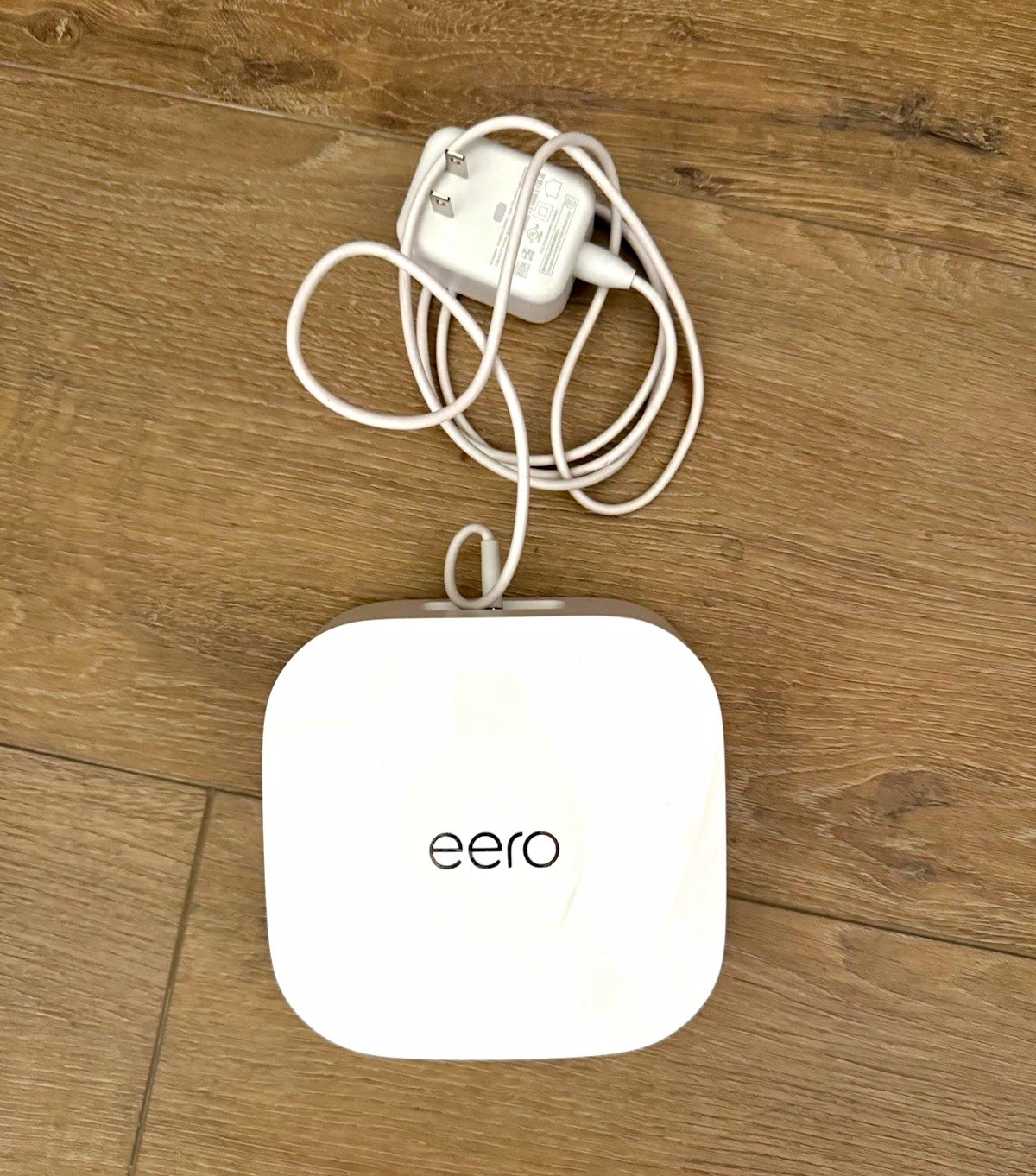 eero pro 6e Home Wi‑Fi Wireless Mesh Router Unit with Power Adapter