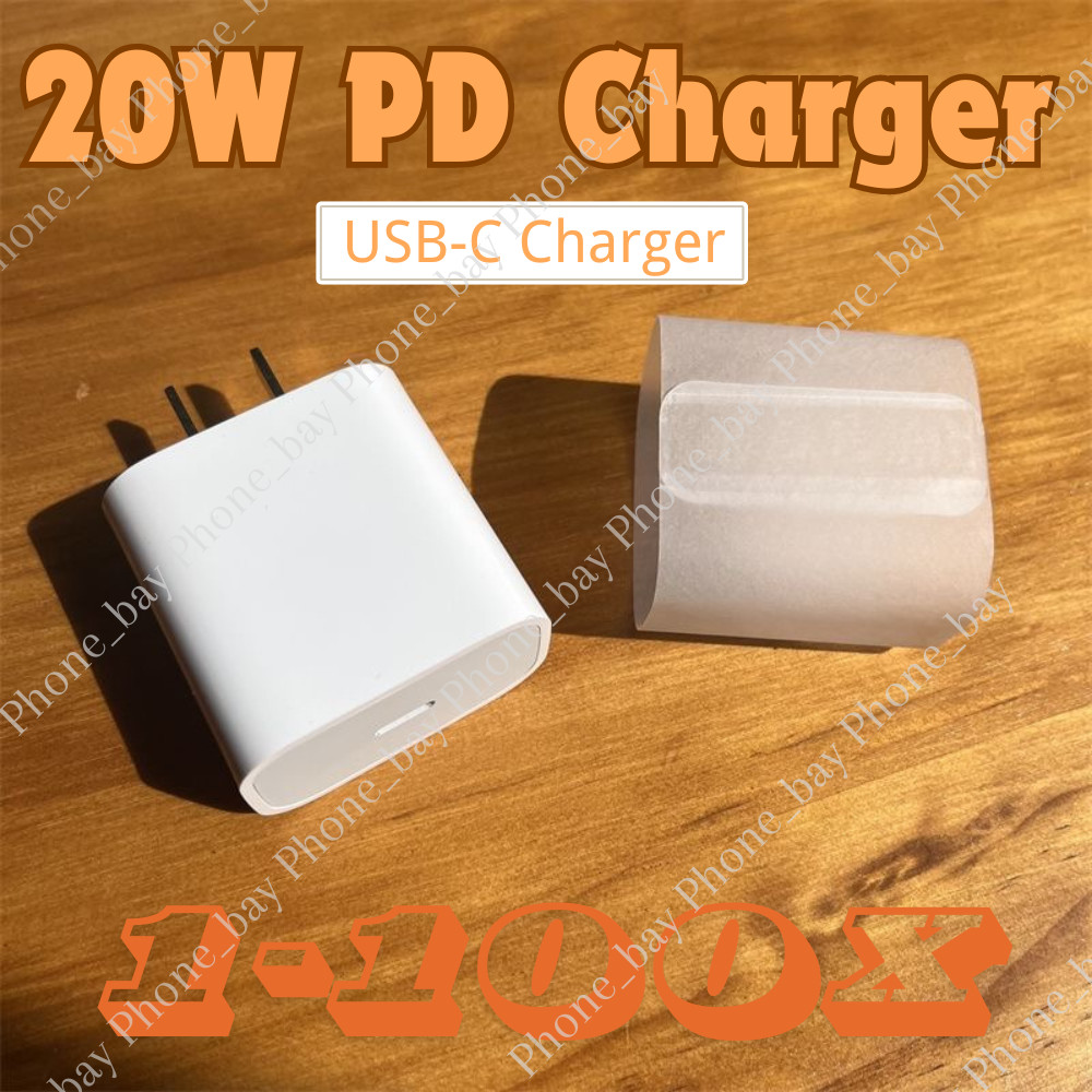 20W USB C Type C Power Adapter Fast Charger Block For iPhone iPad Wholesale Lot