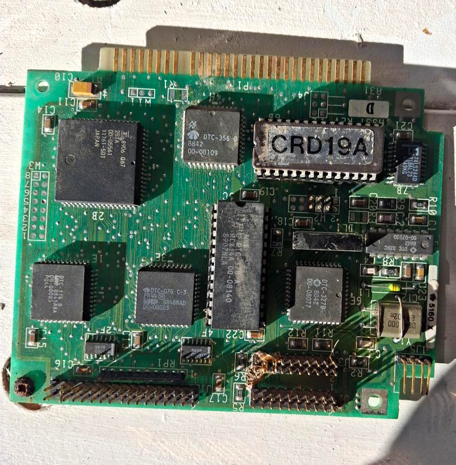 Vintage ISA Controller Card PCB Expansion Card MPN 443BF05193