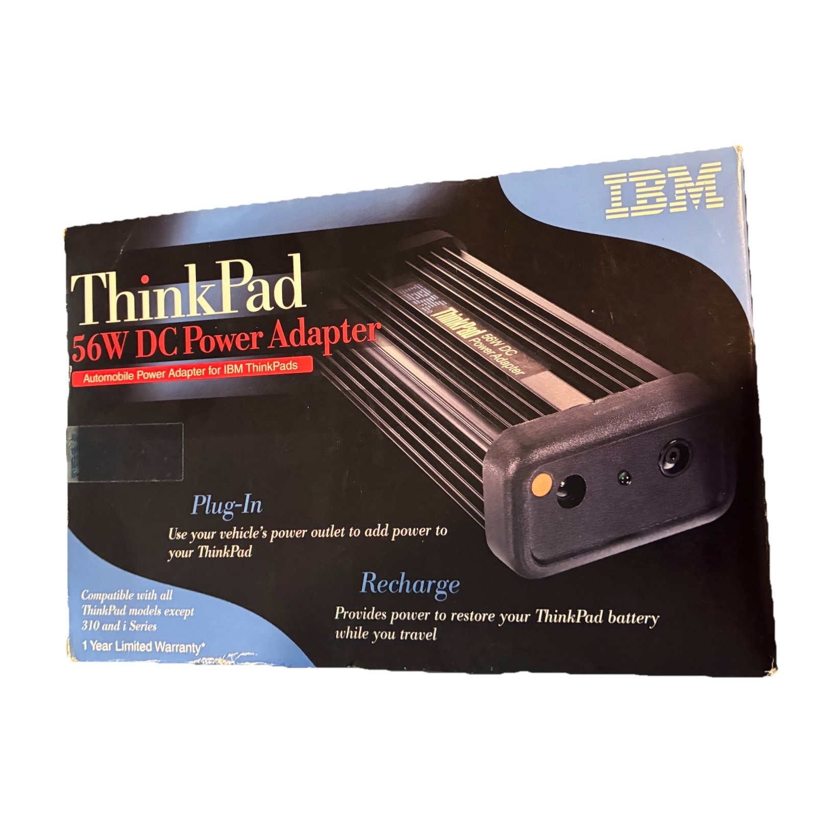 IBM ThinkPad 56W DC Power Adapter In Box Bundle W Cords Case 02K3381