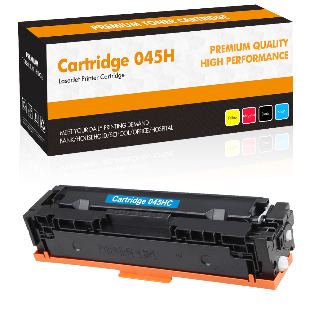 1 PACK 045 045H Compatible with Canon imageCLASS MF634Cdw LBP612Cdw Cyan Toner