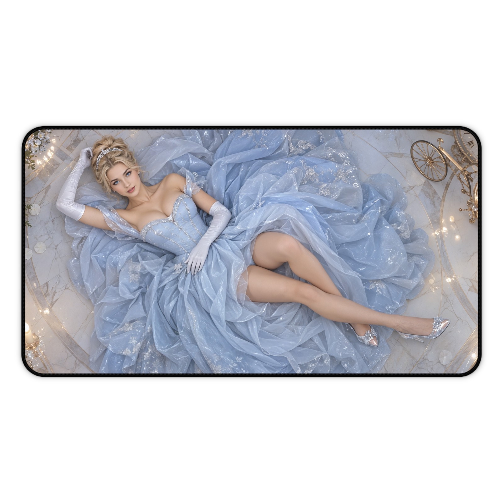 Cinderella Large Deskmat Gaming Mousepad Extended Computer Desk Pad