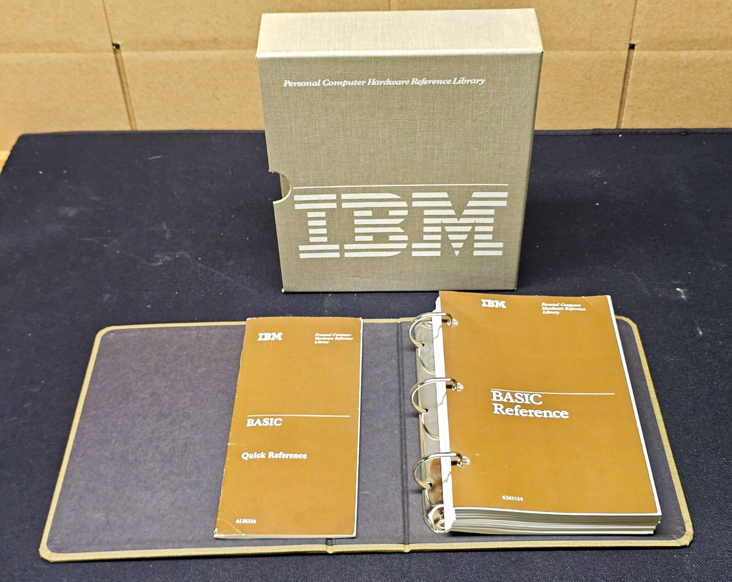 Vintage IBM PC Hardware Reference Library BASIC 3.0 Manual & Quick Reference