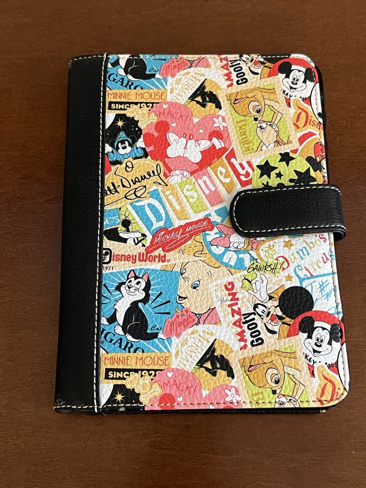 Disney Parks Electronic Reader Case iPad Mini Kindle Mickey Bambi Figaro