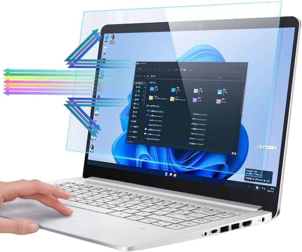 14.6" Anti-Glare Laptop Screen Protector, Blue Light Filter for Lenovo, HP, Dell