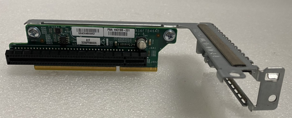 H43188-201 Intel Single-Slot PCIe Riser Card With Bracket