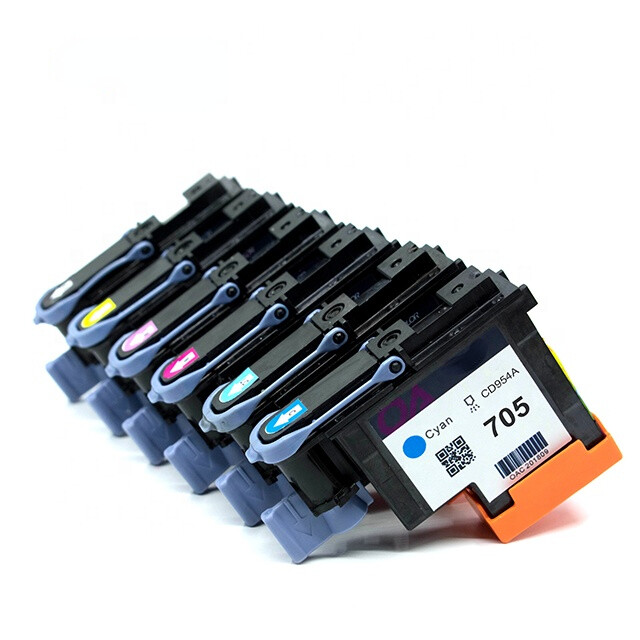6PC/SET Printhead For HP705  Compatible For HP  5100A Printer
