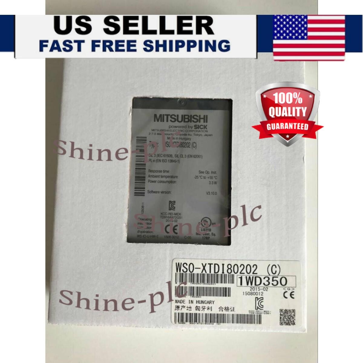 1 pc MITSUBISHI New WSO-XTDI80202 WS0-XTDI80202 Controller Fast Shipping