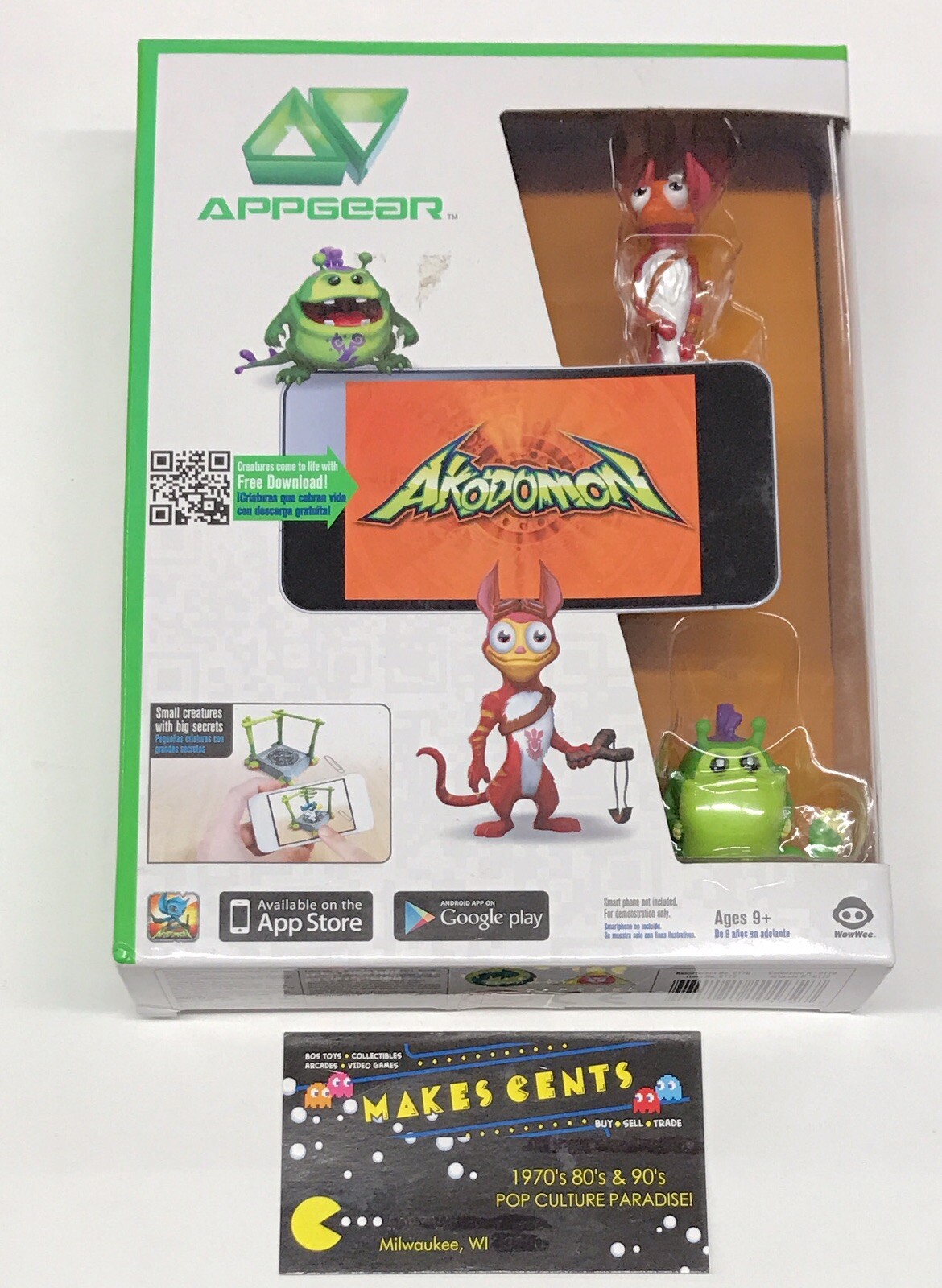 Appgear Akodomon Amplified Reality Andoid Sim Game Brand New In Box