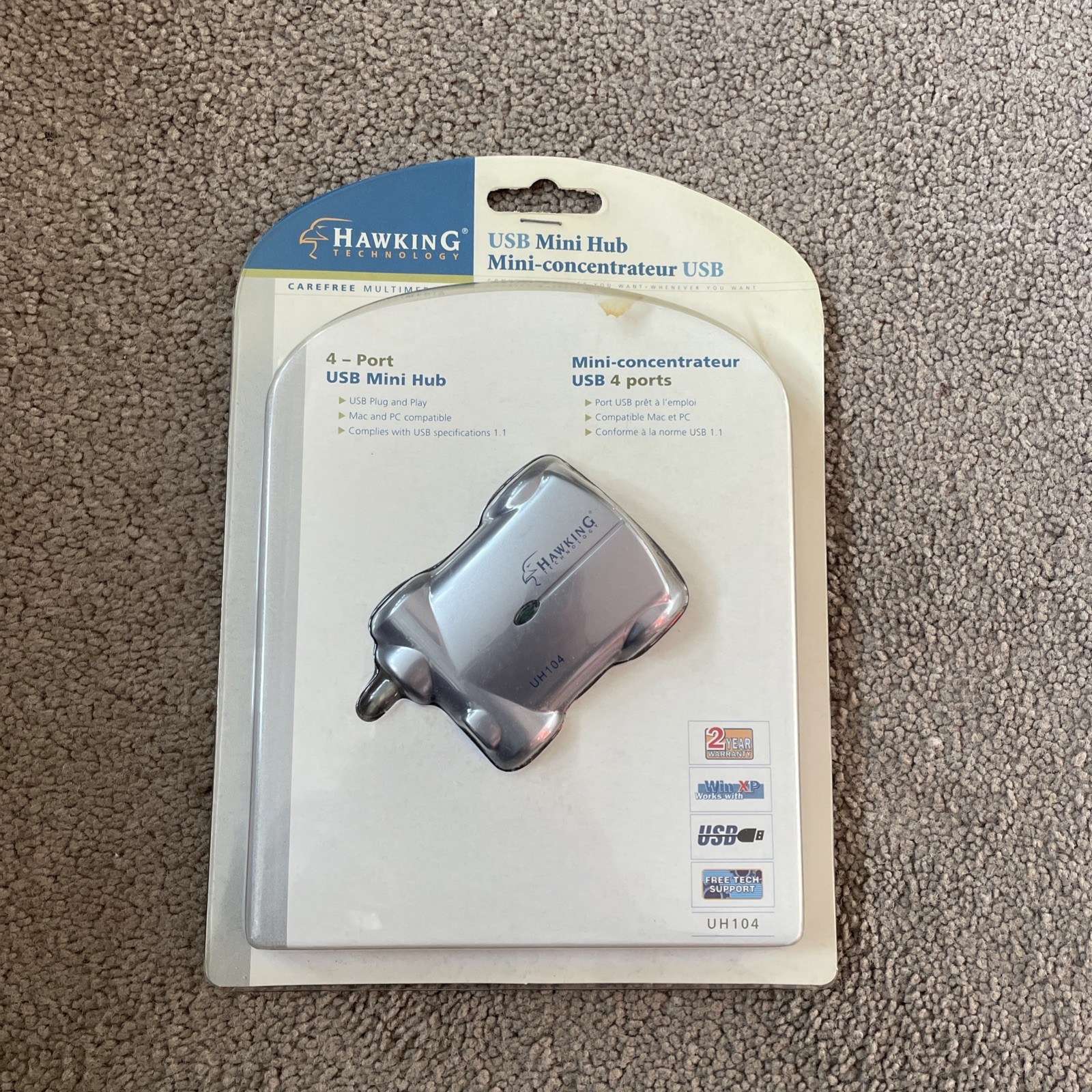 Hawking Technology Hawking USB (UH104) 4-Ports External Hub