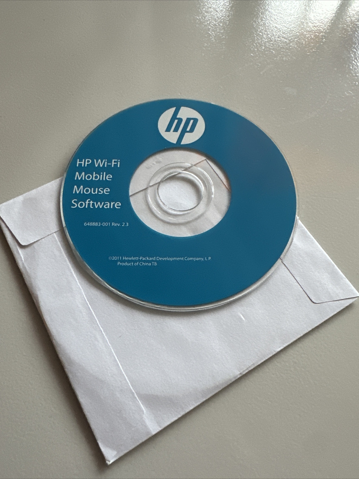 HP Wi-Fi Mobile Mouse Software CD