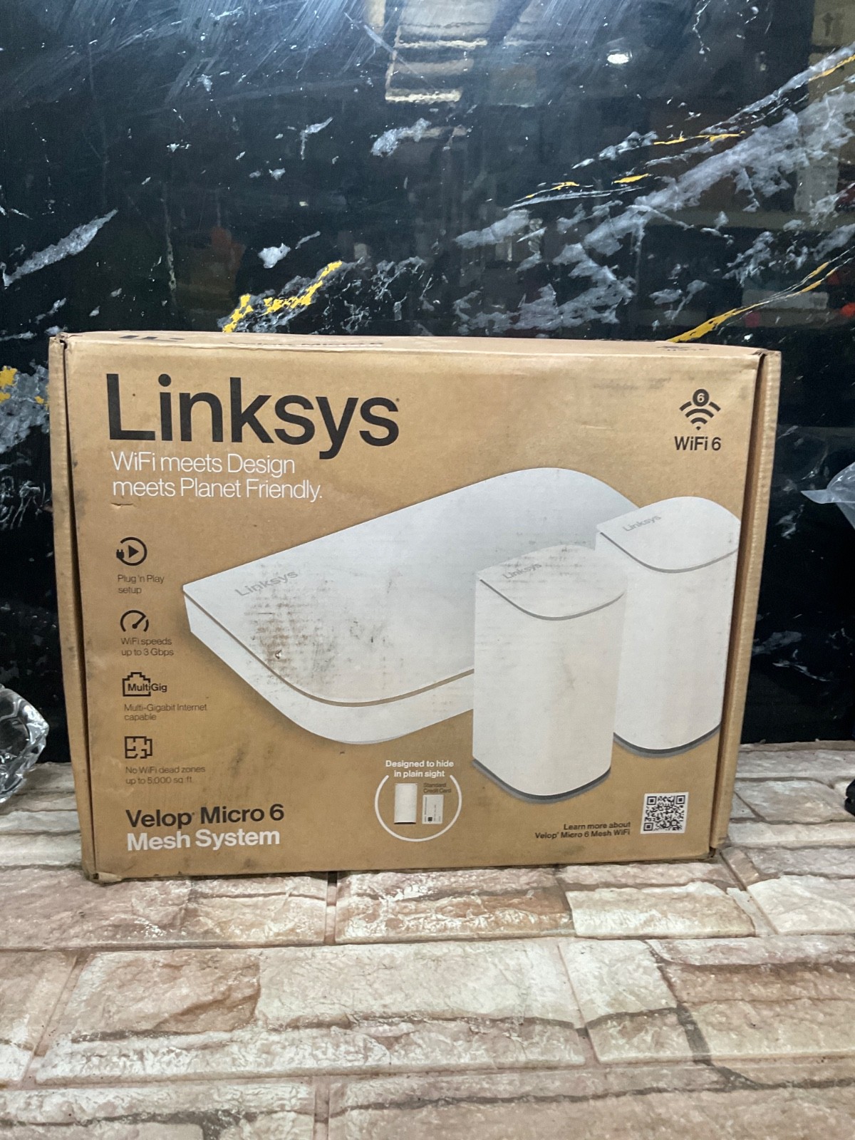 Linksys Velop AX3000 Dual Band Micro Mesh System (3-pack) LN11011202 White - BN