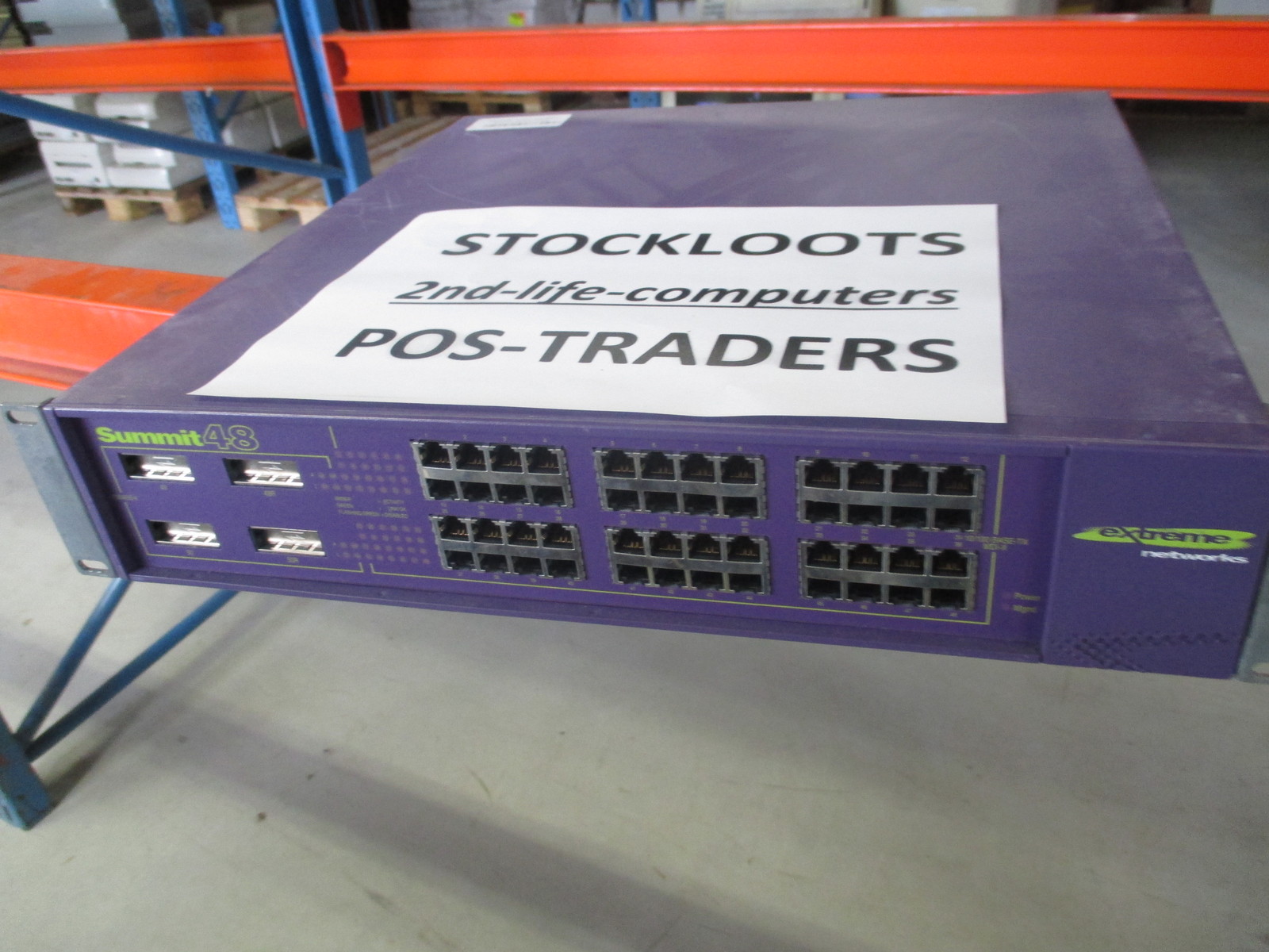Extreme Networks Summit 48 15000 48-Port Layer 3 Ethernet Managed Switch 10/100