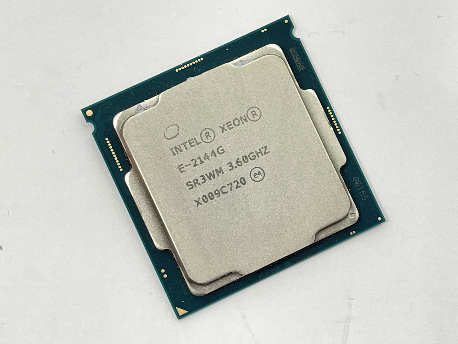 Intel Xeon E-2144G SR3WM 4-Core 3.6GHz 8MB LGA 1151 Server Processor CPU