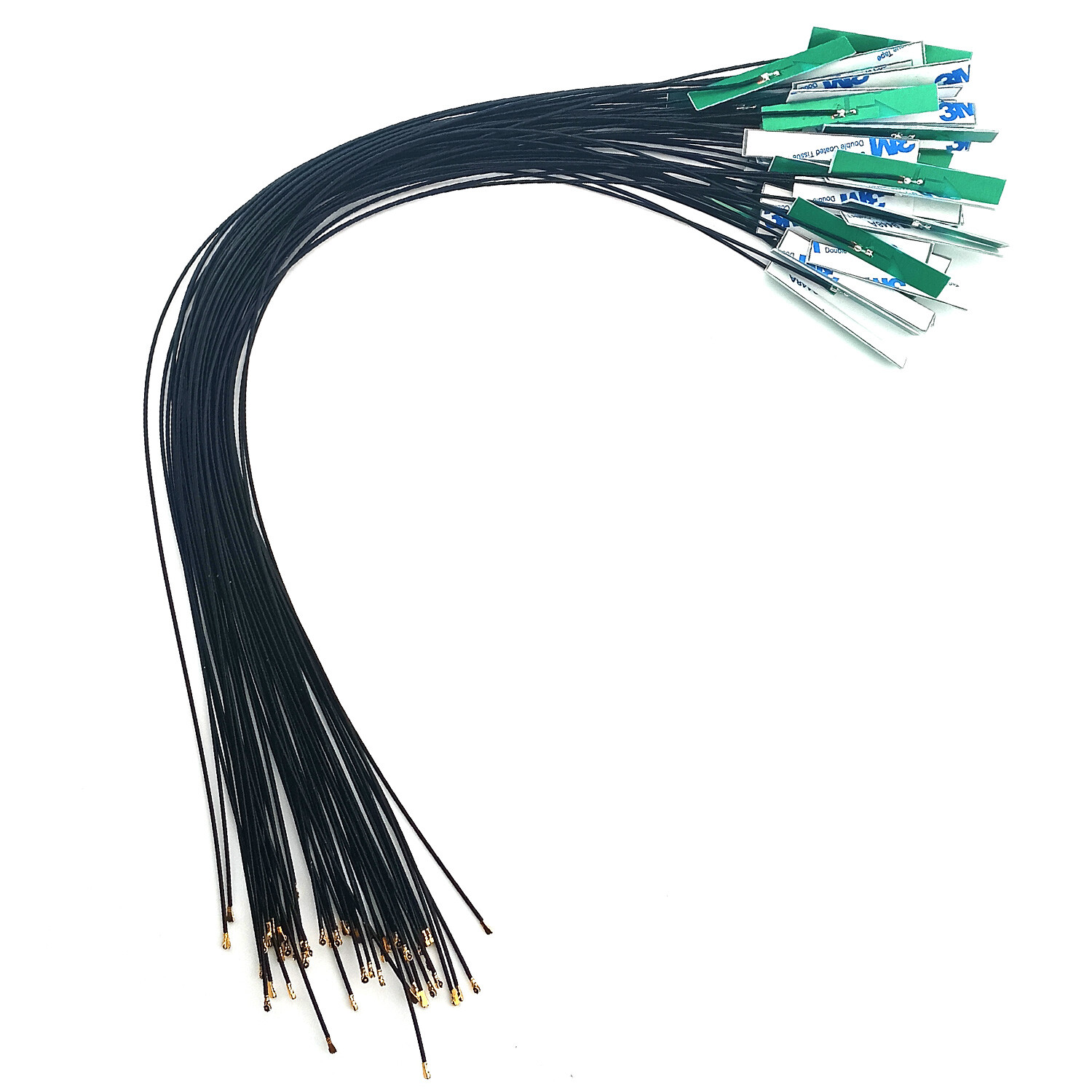 50pcs M.2 Wireless PCB Antenna Cable 40cm for Laptop PC MHF4 AC WiFi Bluetooth