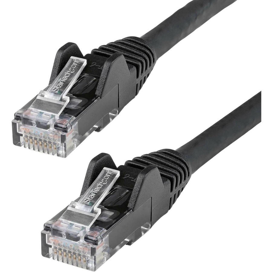 StarTech N6PATCH35BK 35ft CAT6 Ethernet Cable - Black Snagless Gigabit