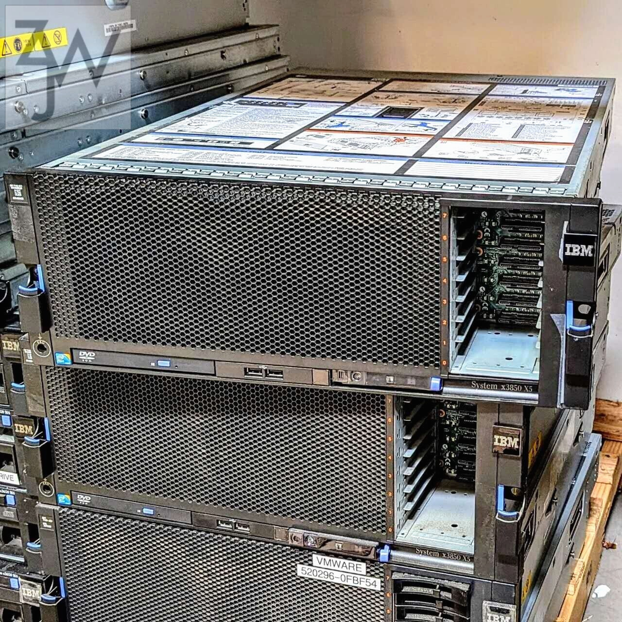 IBM System X3850 X5 4U Barebone Server 4x CPU Sockets LGA 1567 2x 1975watt PSUs