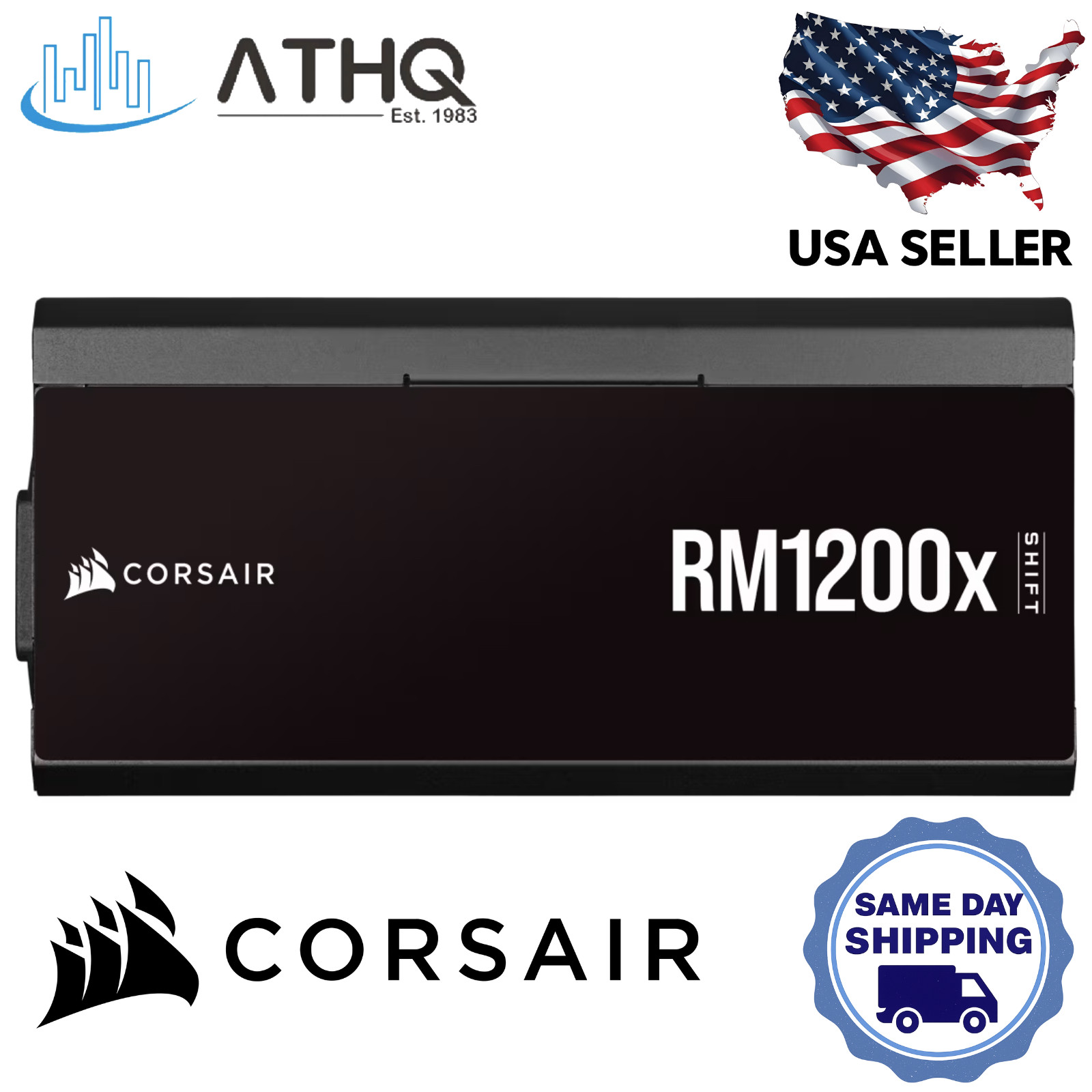 Corsair RM1200x SHIFT Fully Modular ATX 3.0 Power Supply 1200W 80 PLUS Gold