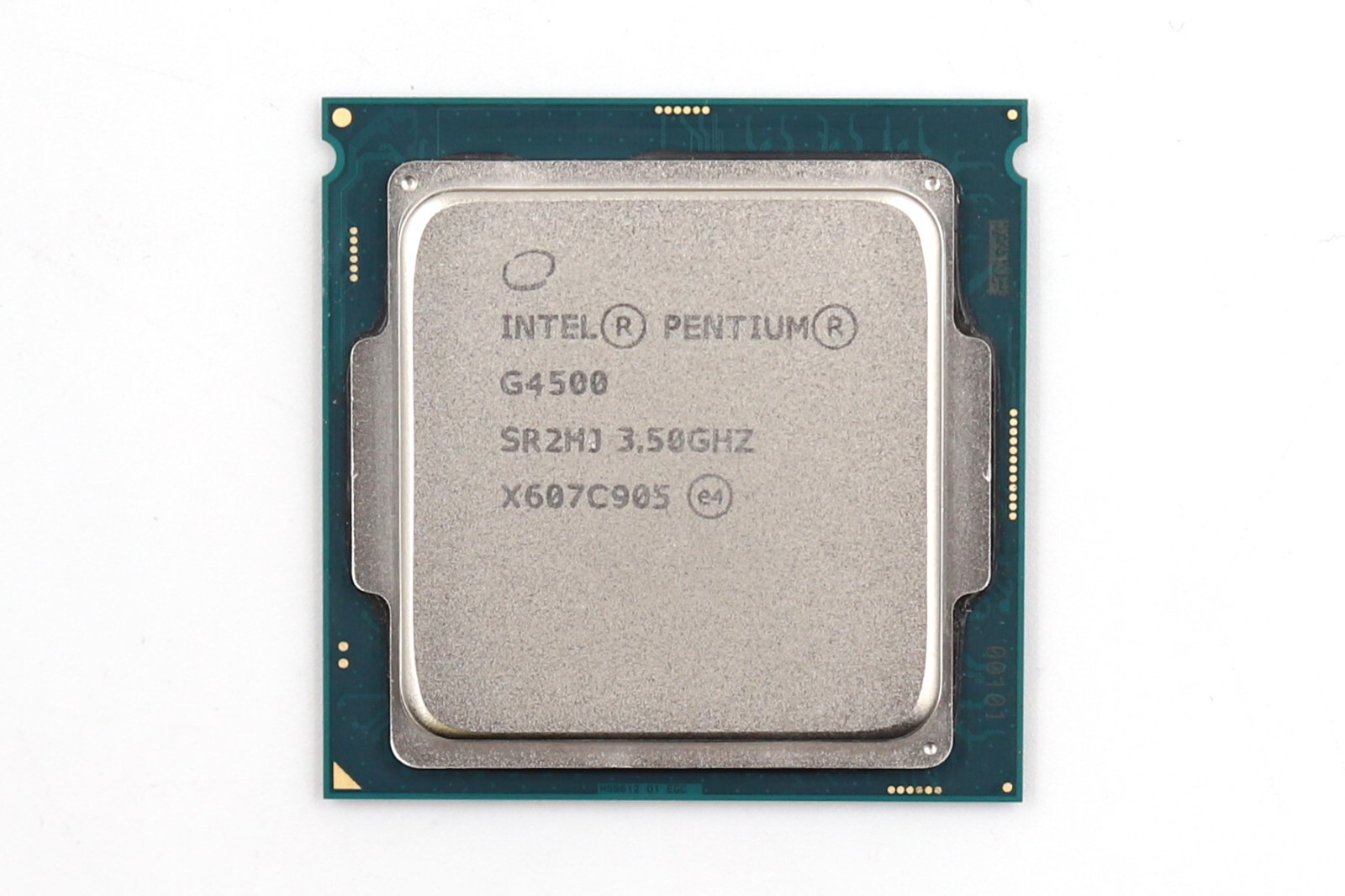 Intel Pentium G4500 3.50GHz Dual-Core 3MB LGA 1151 CPU P/N: SR2HJ Tested Working