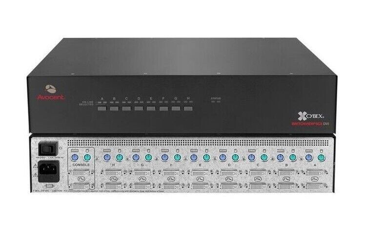 Avocent SC8PDV-001 SwitchView SC8 8-Ports Dual Head DVI KVM Switch