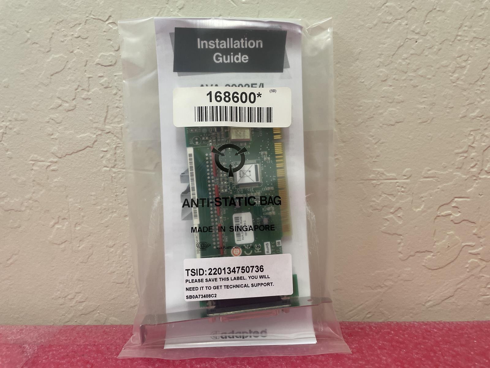 ADAPTEC AVA-2902BE AVA-2902E/I PCI TO FAST SCSI HOST ADAPTER CARD