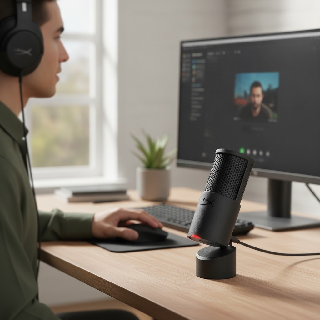Gaming Microphone with Built-in Pop Filter and Shock Mount – Solocast 2