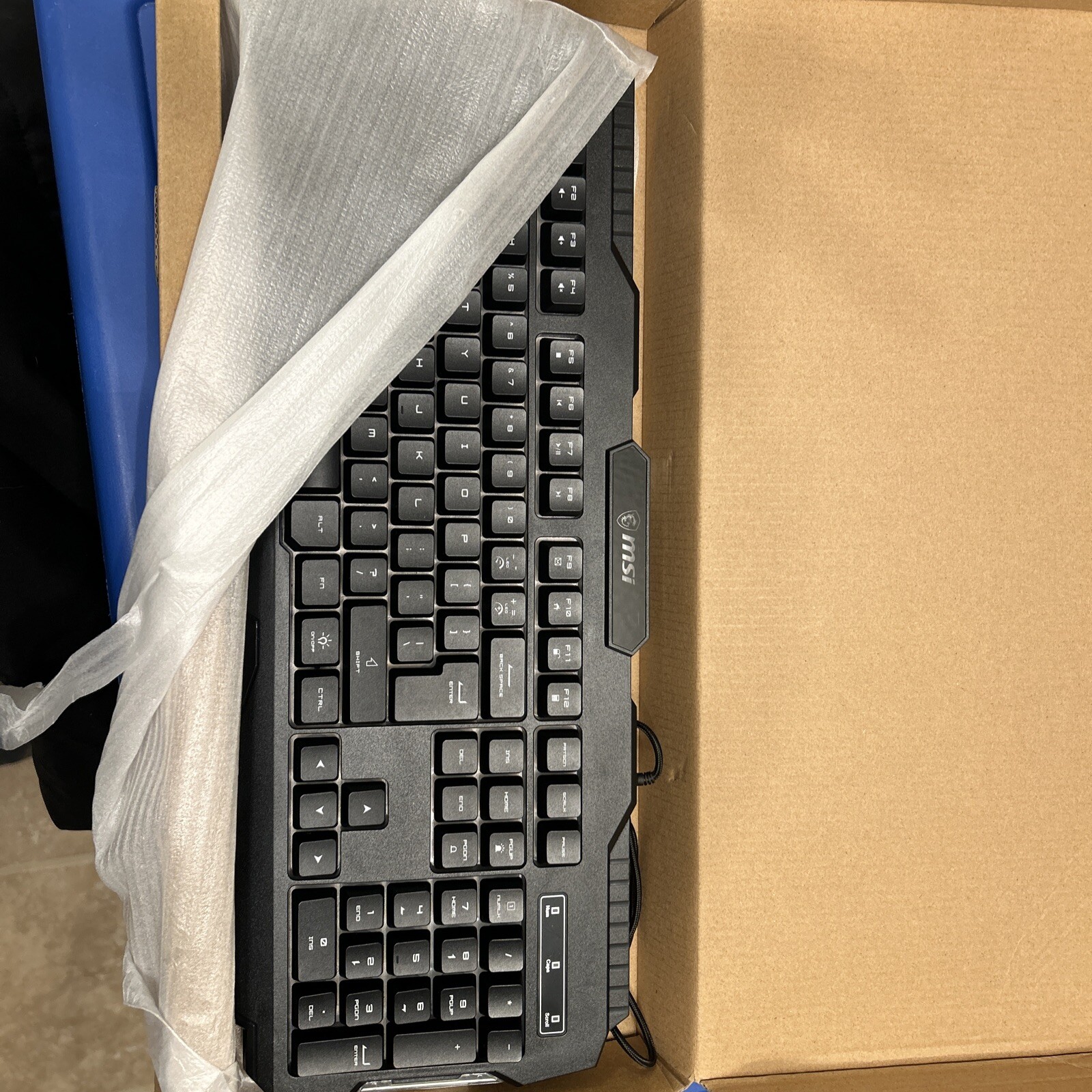 MSI Wired K322 Keyboard RGB Gaming Keyboard