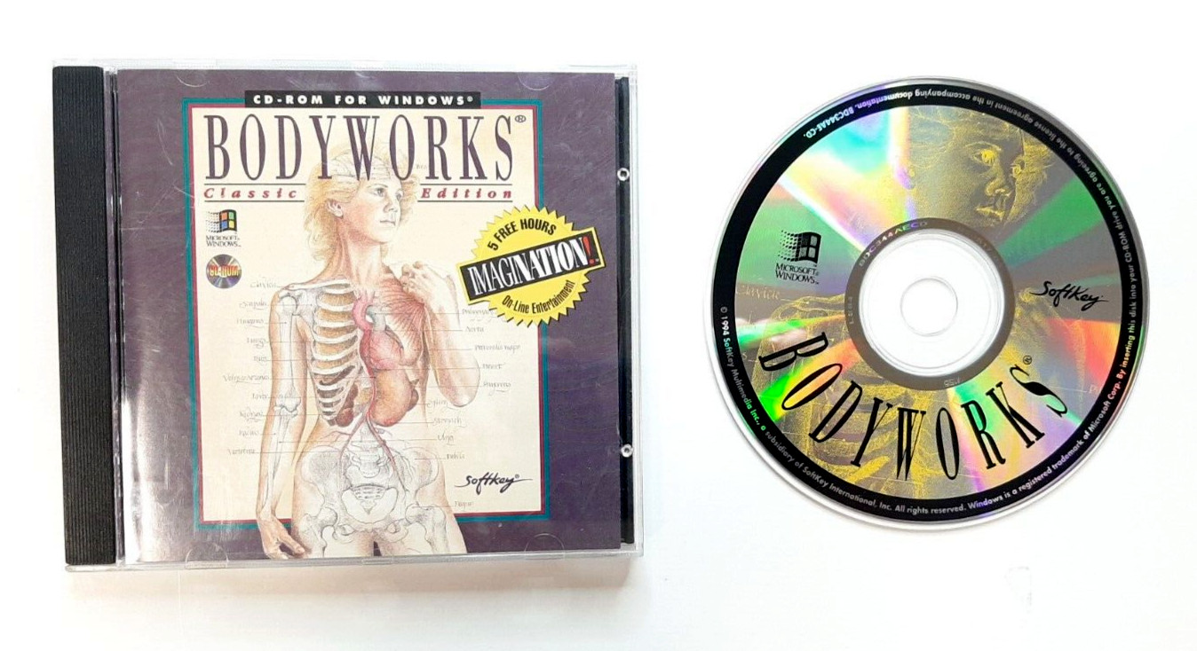 Body Works Classic Edition PC CD-ROM 1994
