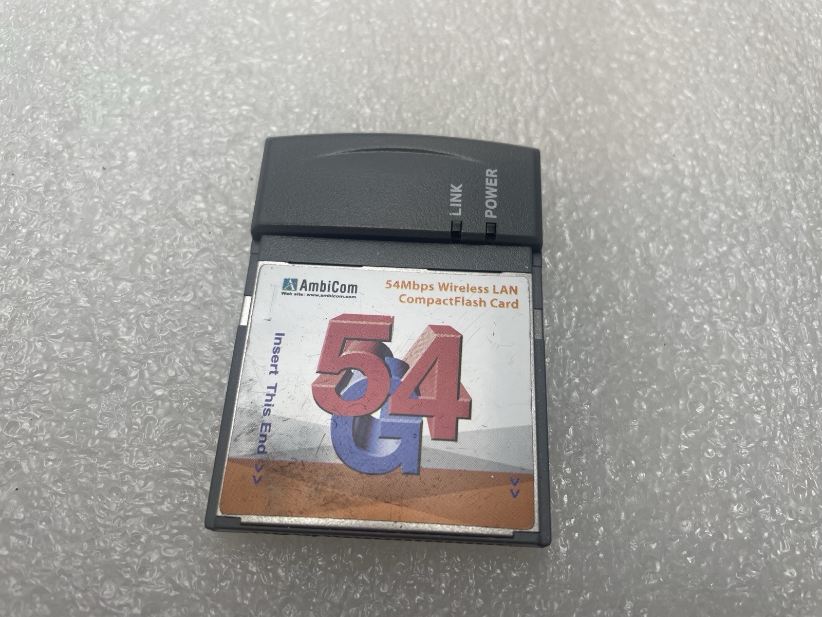 AMBICOM WL54-CF 802.11g Wireless LAN CompactFlash Card network adapter