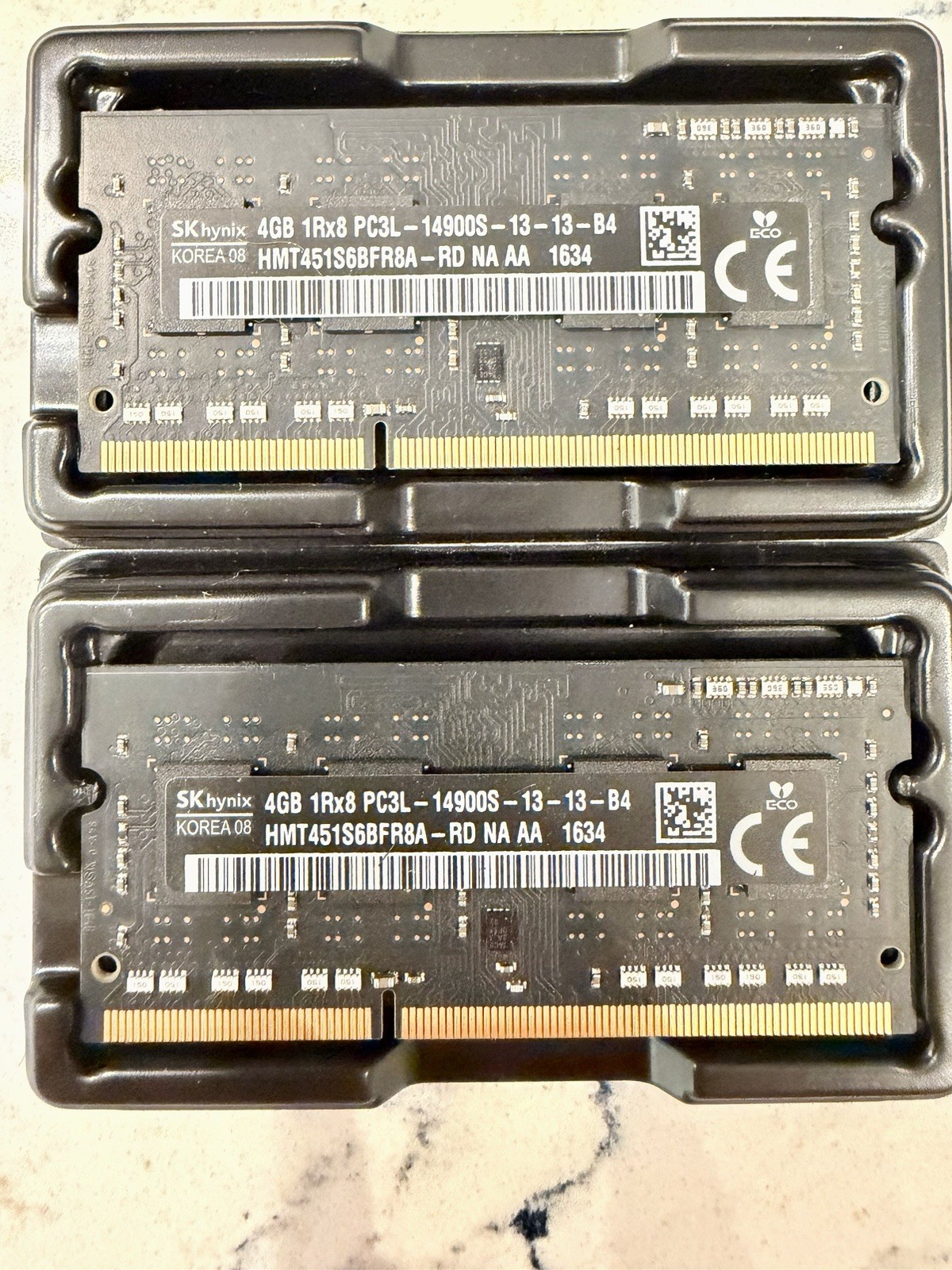 Apple Memory 8GB (2x4GB) 1RX8 PC3L-14900S-13-13-B4 RAM