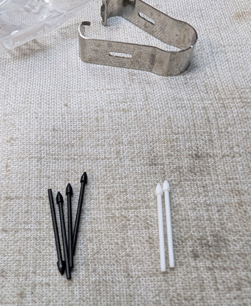 Stylus Pen Nibs For S Pen Or Remarkable Tablet EMR 10 Pack - White Or Black
