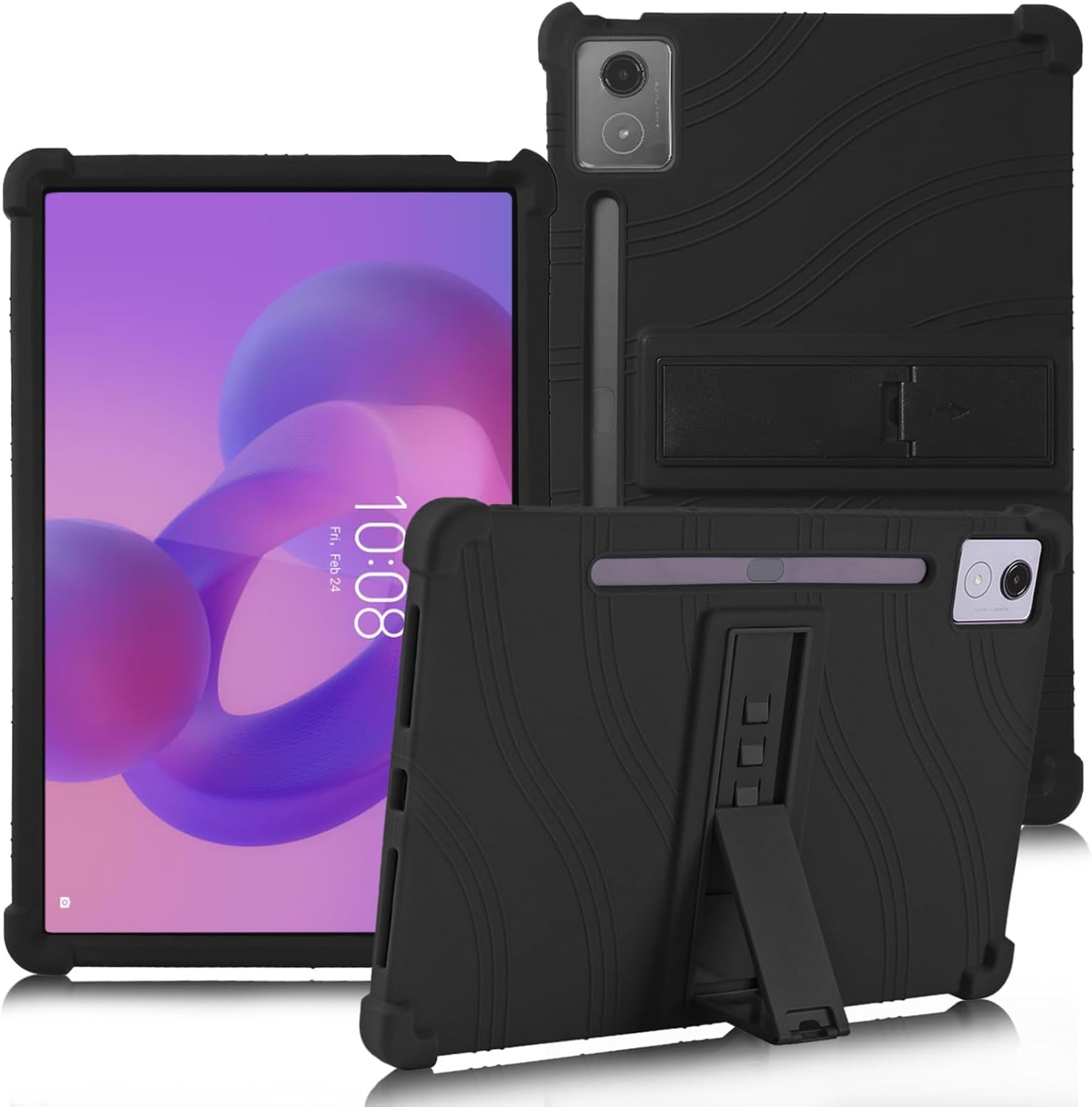 for Lenovo Idea Tab Pro Case 12.7 Inch 2025 (Tb373Fu),Black