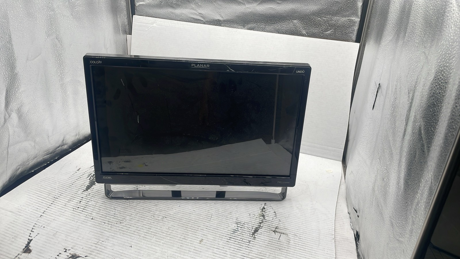 Planar PXL2230MW 22" Touchscreen LCD Monitor HDMI DVI VGA USB Widescreen + Stand