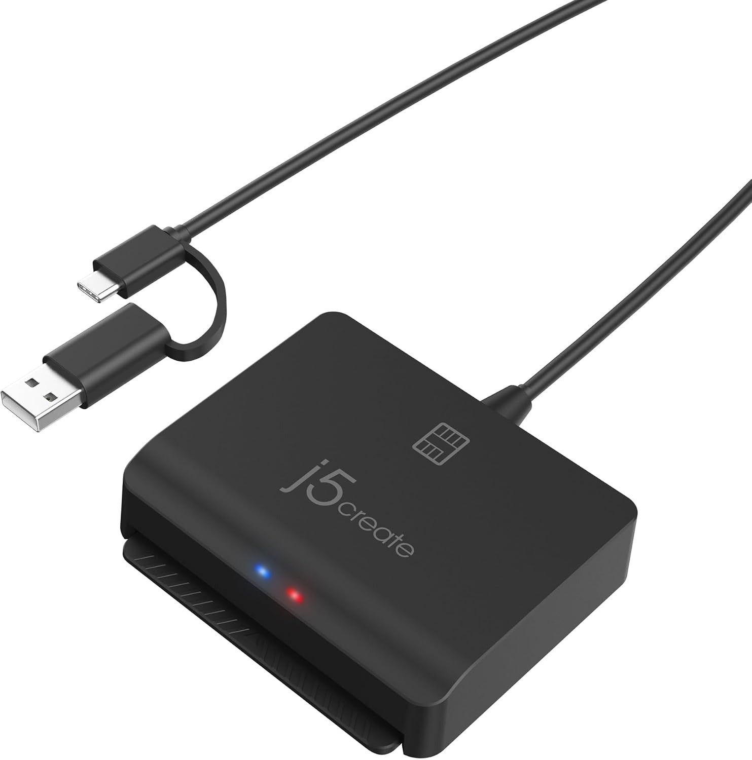 j5create Universal Smart Card/CAC Reader, TAA Compliant | T14-18