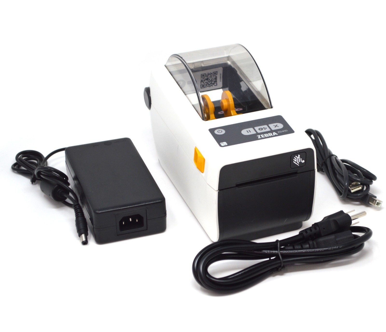 Zebra ZD410 or ZD411 Thermal Transfer Business Label Receipt Printers White