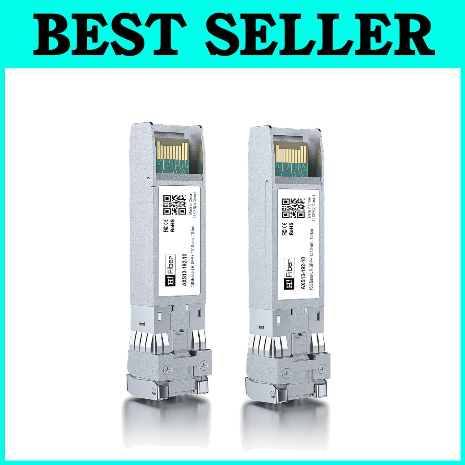 HFiber 10G Single Mode SFP+ LC Module, 10GBase-LR=/-$*-//