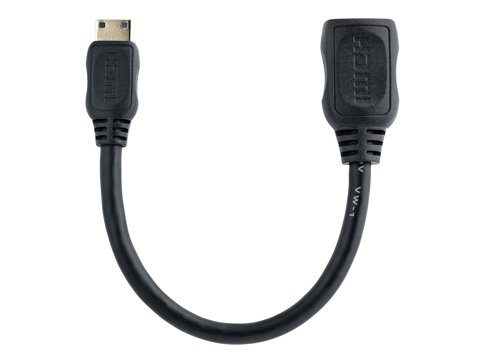 StarTechcom 5in High Speed HDMI Adapter Cable to Mini-F/M Adapter HDACFM5IN