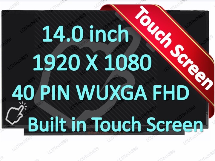 SD11B68429 LCD Touch Screen B140HAK03.2 HW5A For Lenovo 14W Gen 2 82N8 82N9 FHD
